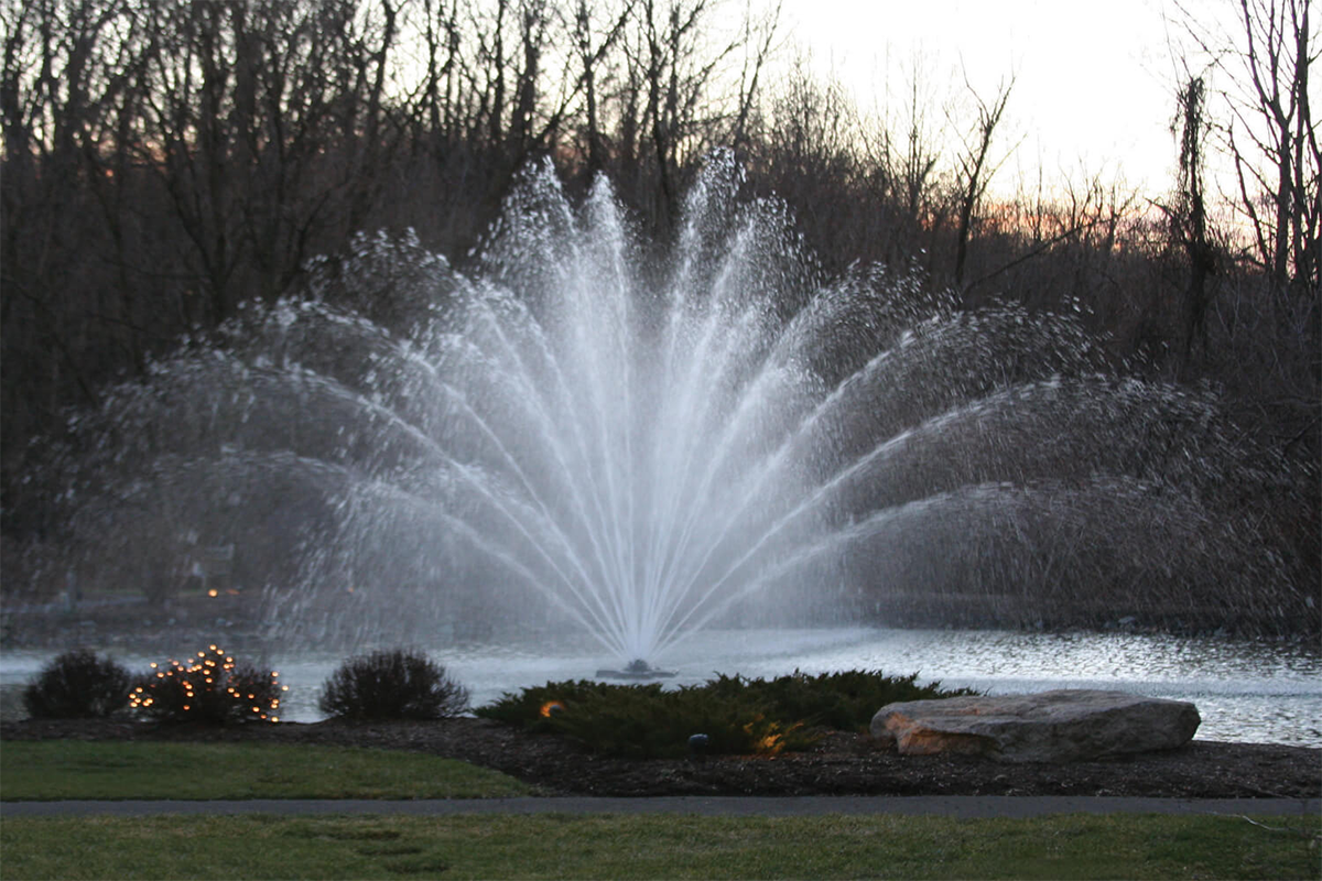 Equinox Floating Lake Fountains